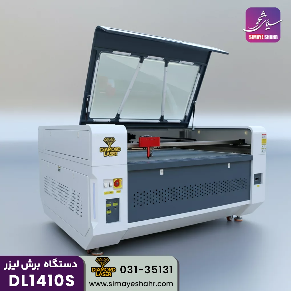 دستگاه برش لیزر 1410S میز آسانسوری