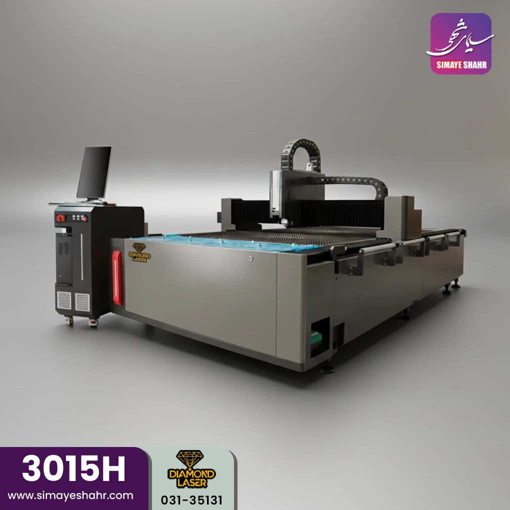 لیزر فایبر برش دیاموند لیزر مدل 3015H
