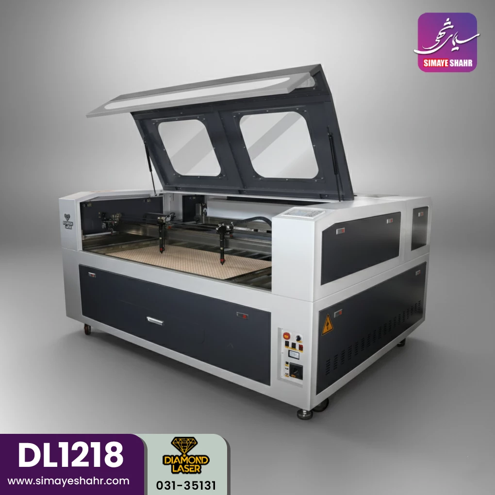 دستگاه برش لیزر 2 نازل